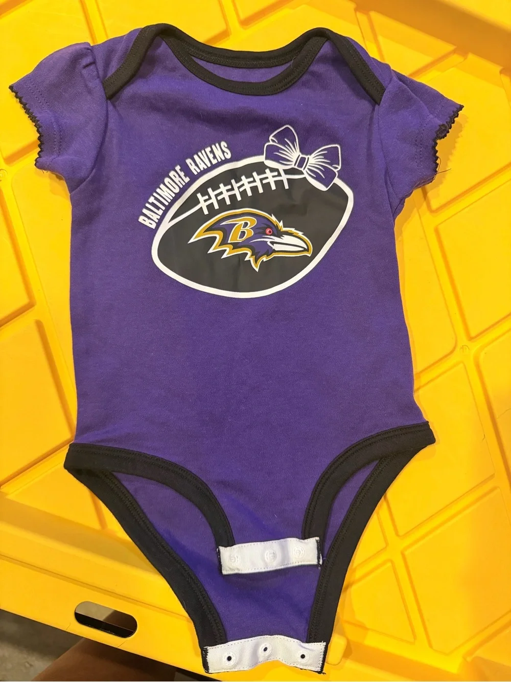 Baltimore Ravens Baby Girl 3 pack